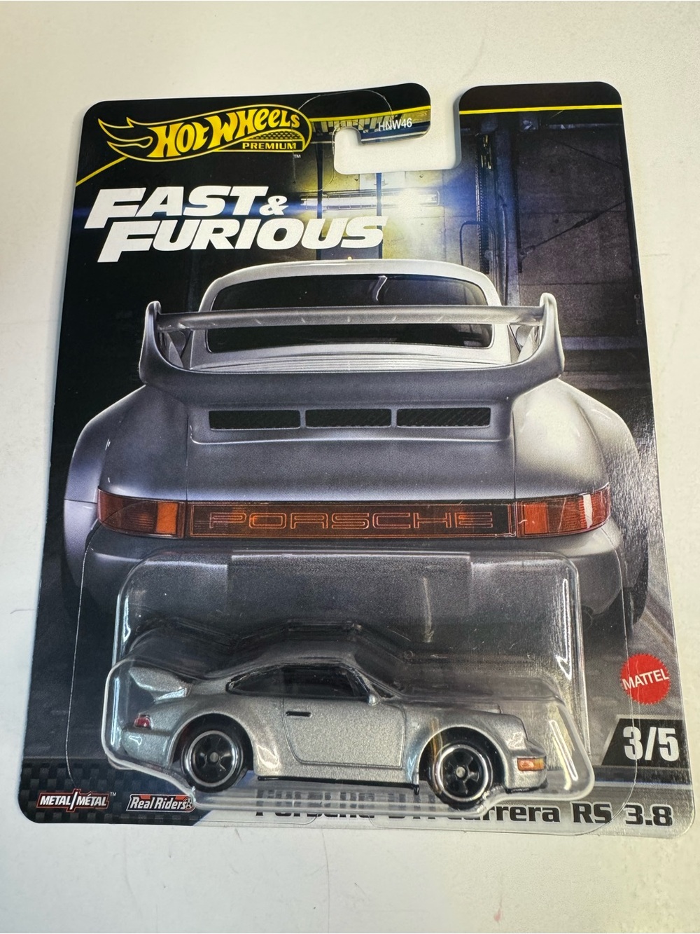 Hot Wheels Premium Fast and Furious PORSCHE 911 CARRERA RS 3.8 3/5
